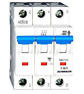 BM617316 Sjálfvar 3x16A C