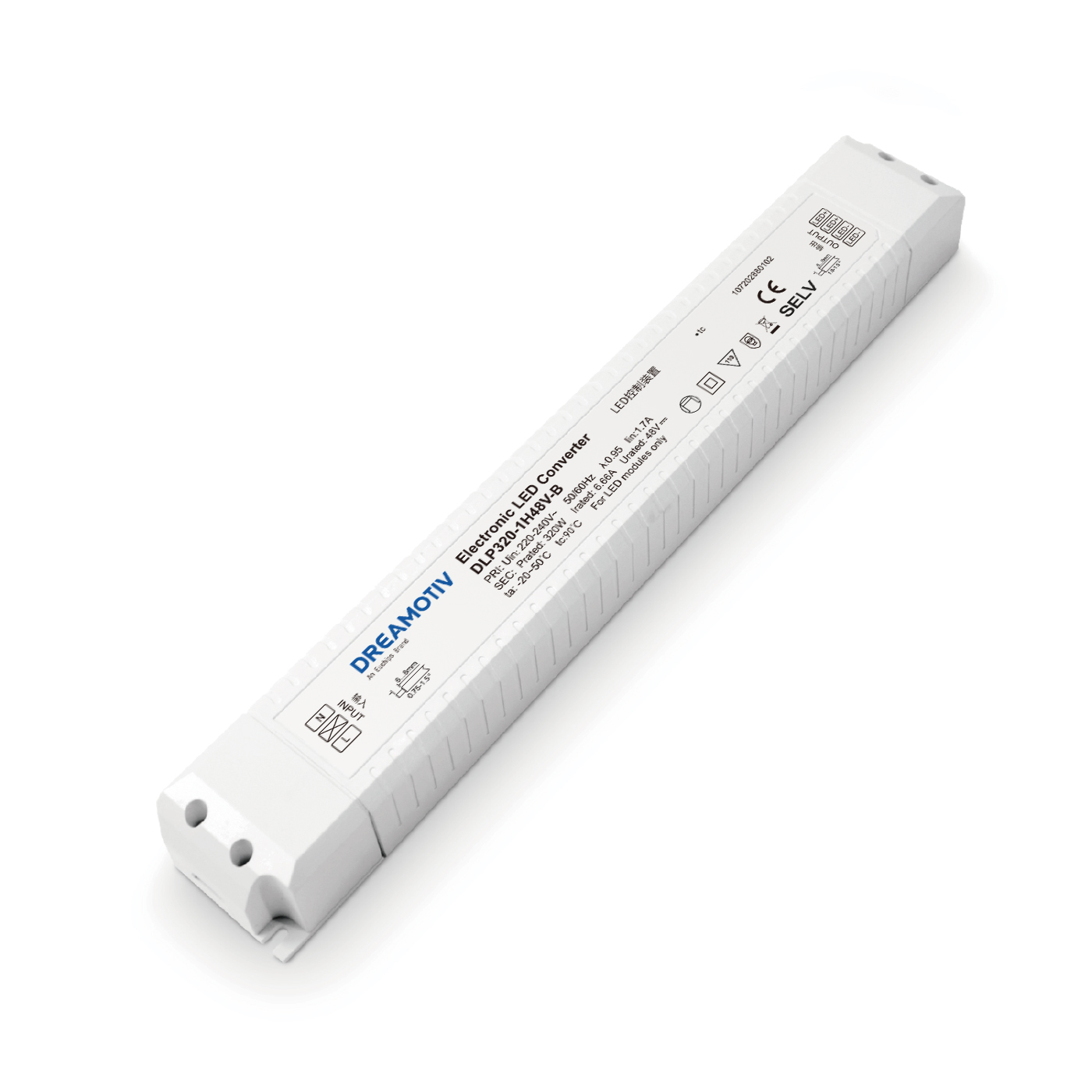 DLP320 48VDC Non-dimmable 320W