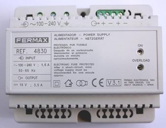 DuoX spennugjafi 18 VDC - 3.5A