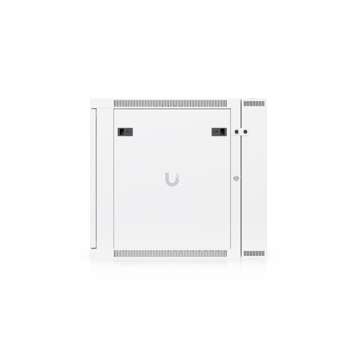 12U Rack Cabinet, Swing, Glass Door, mynd 5 af 15