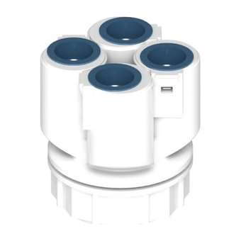 Egant, Ø40MM Combi töflustútur 4X20mm