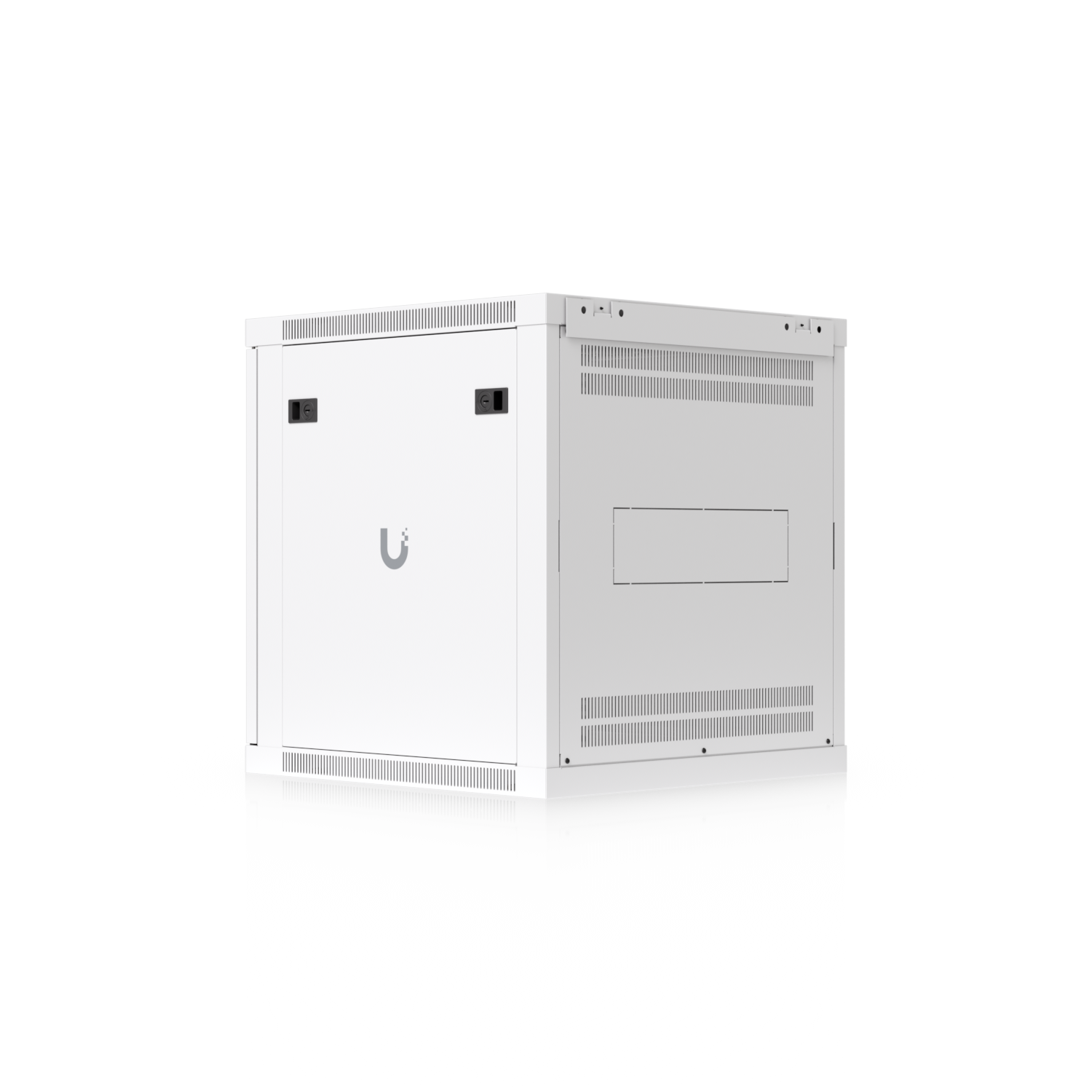 12U Rack Cabinet, 600 mm, Glass Door, mynd 6 af 13