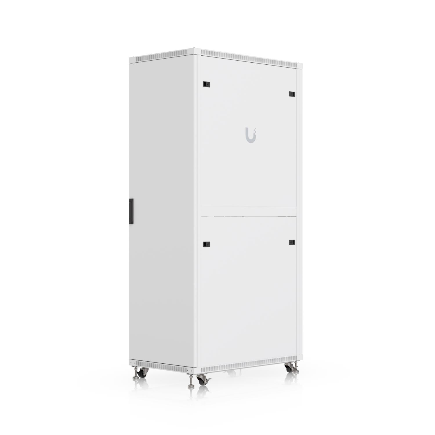 42U Rack Cabinet, 1,000 mm, Glass Door, mynd 9 af 14