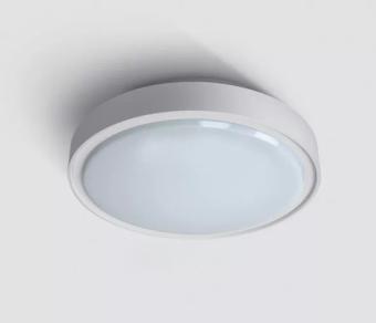 Ljóskúpull 24W Ø300 hvítt IP65