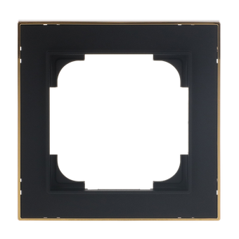 1721-453M 1f rammi ART linear sv matt m. decor hring GOLD