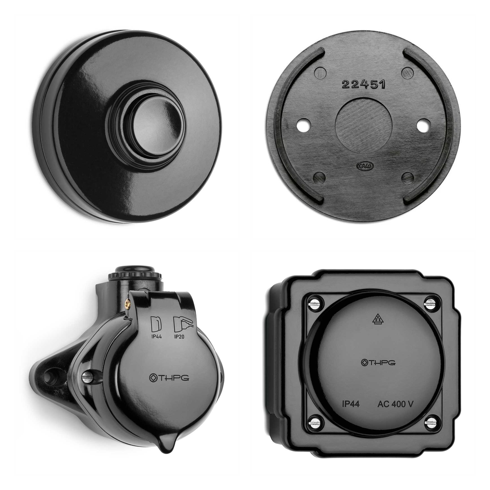 THPG Surface mounted black