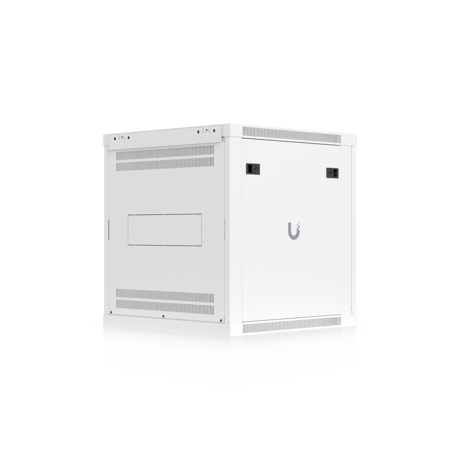12U Rack Cabinet, 600 mm, Glass Door, mynd 8 af 13