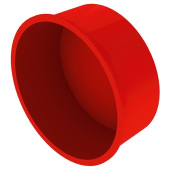 FRS-VD 75 Rauð lok á FlexPipe 75mm (10)
