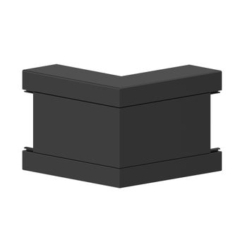 12793 Úthorn 60x130mm svart