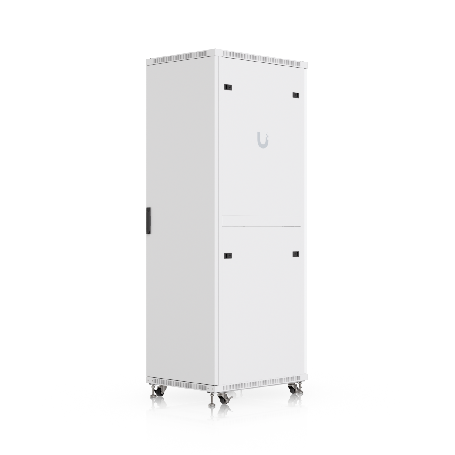 42U Rack Cabinet, 800 mm, Glass Door, mynd 9 af 14