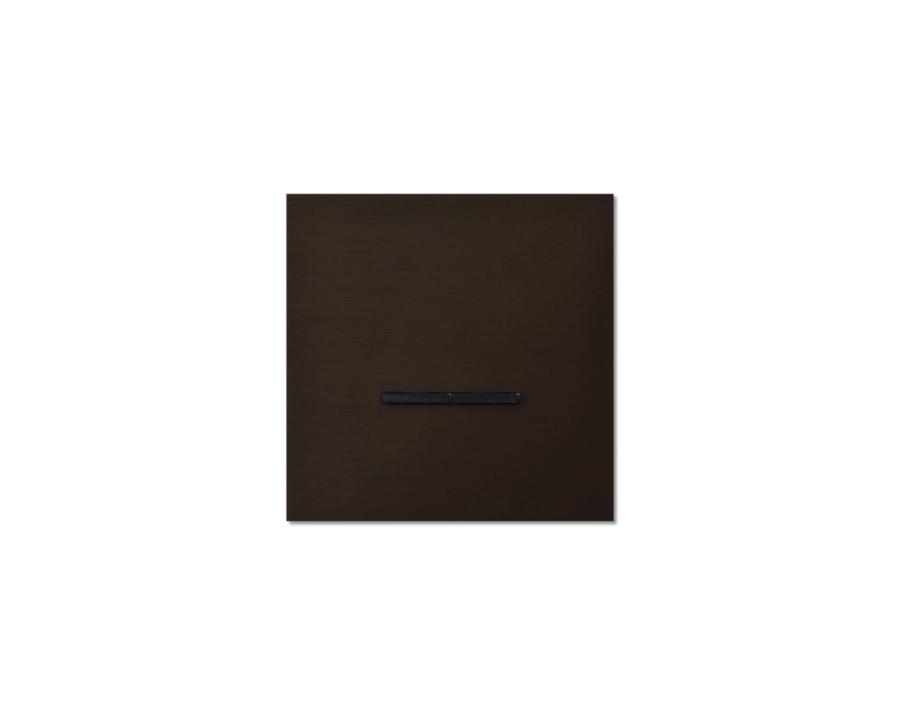 Chopin 1 gang, bronze, double rocker