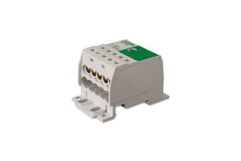 38074PE Grænn klossi 1x70mm²+10x16mm²