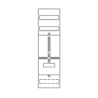1ZF2 Eining mælir 24o+12n