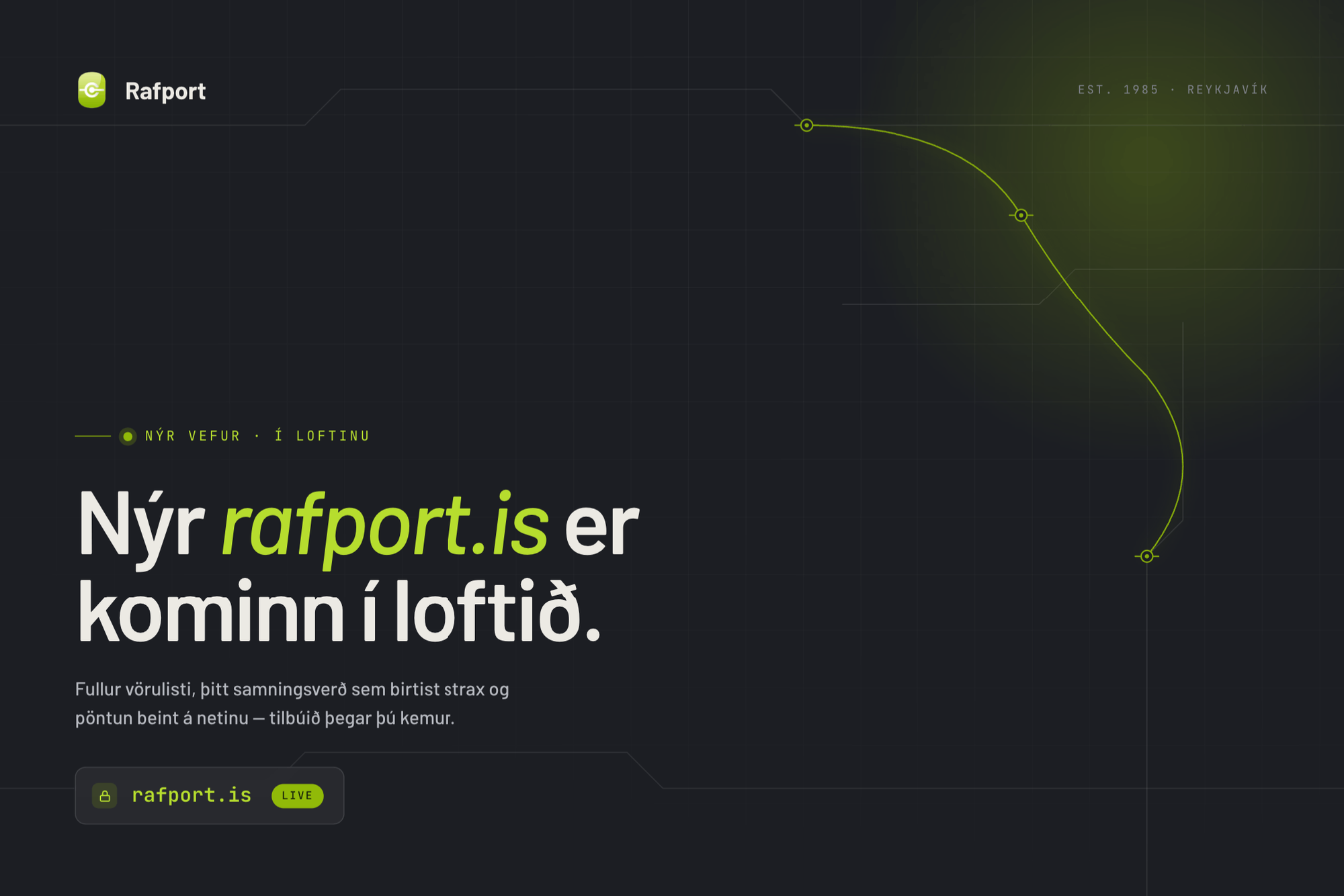 New website