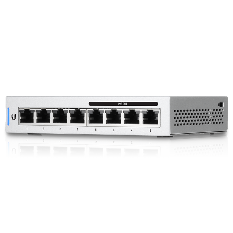 UniFi POE Switch 8xGigabit (4xPOE) port 60W, mynd 6 af 6