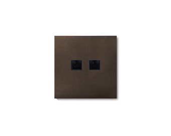 0413-05 Socket - 1 gang - RJ45 - bronze