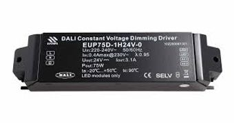 EUP75D Touch/DALI dimmer 75W svartur