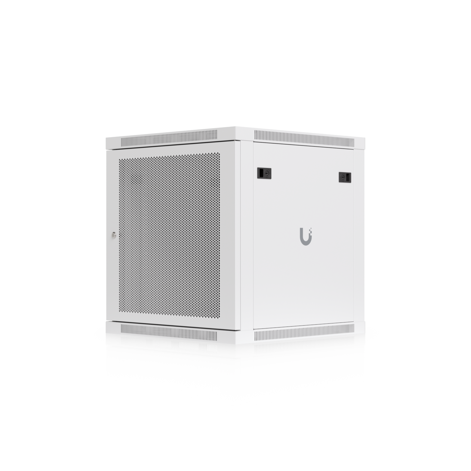 12U Rack Cabinet, 600 mm, Perforated Door, mynd 4 af 13