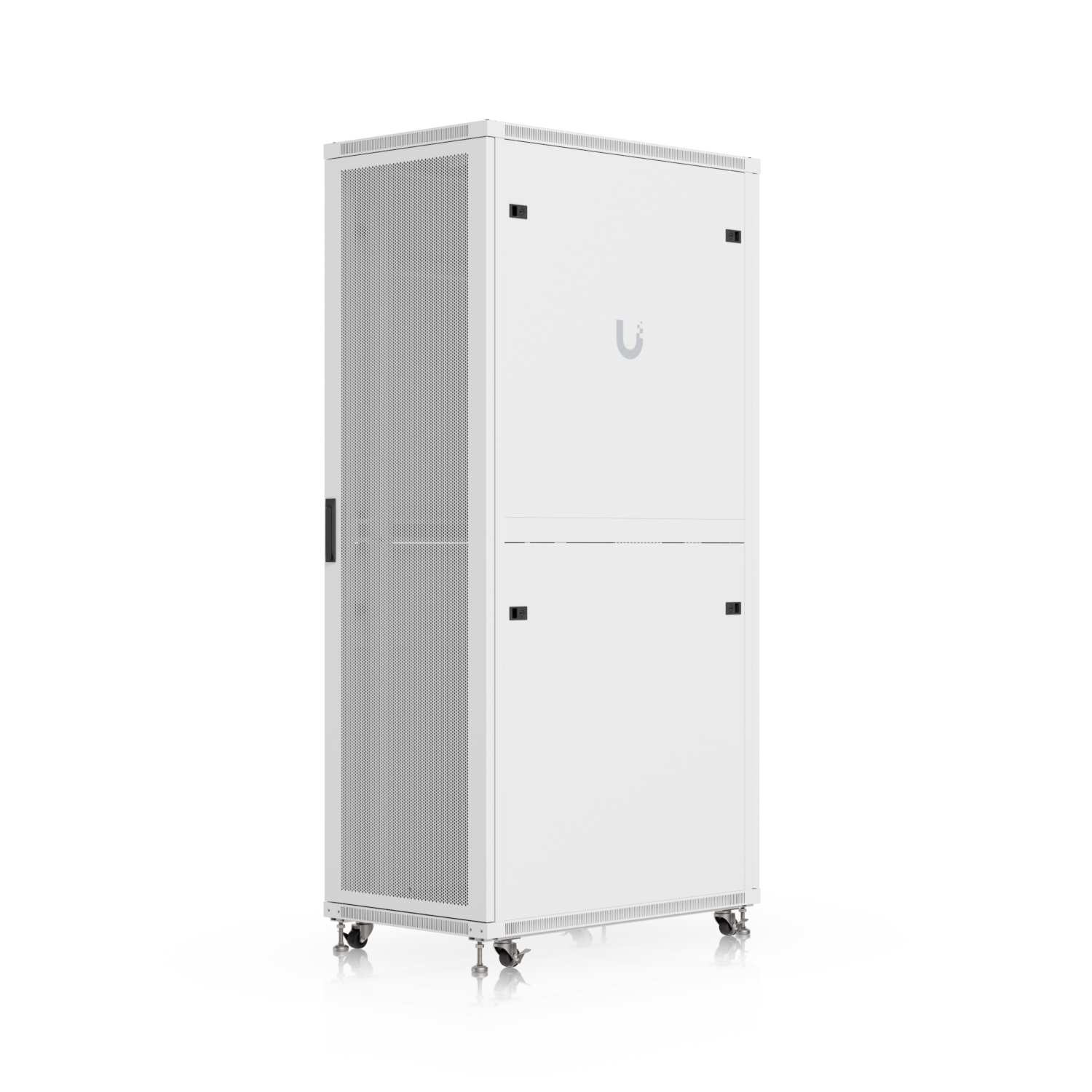 42U Rack Cabinet, 1,000 mm, Perforated Door, mynd 4 af 14