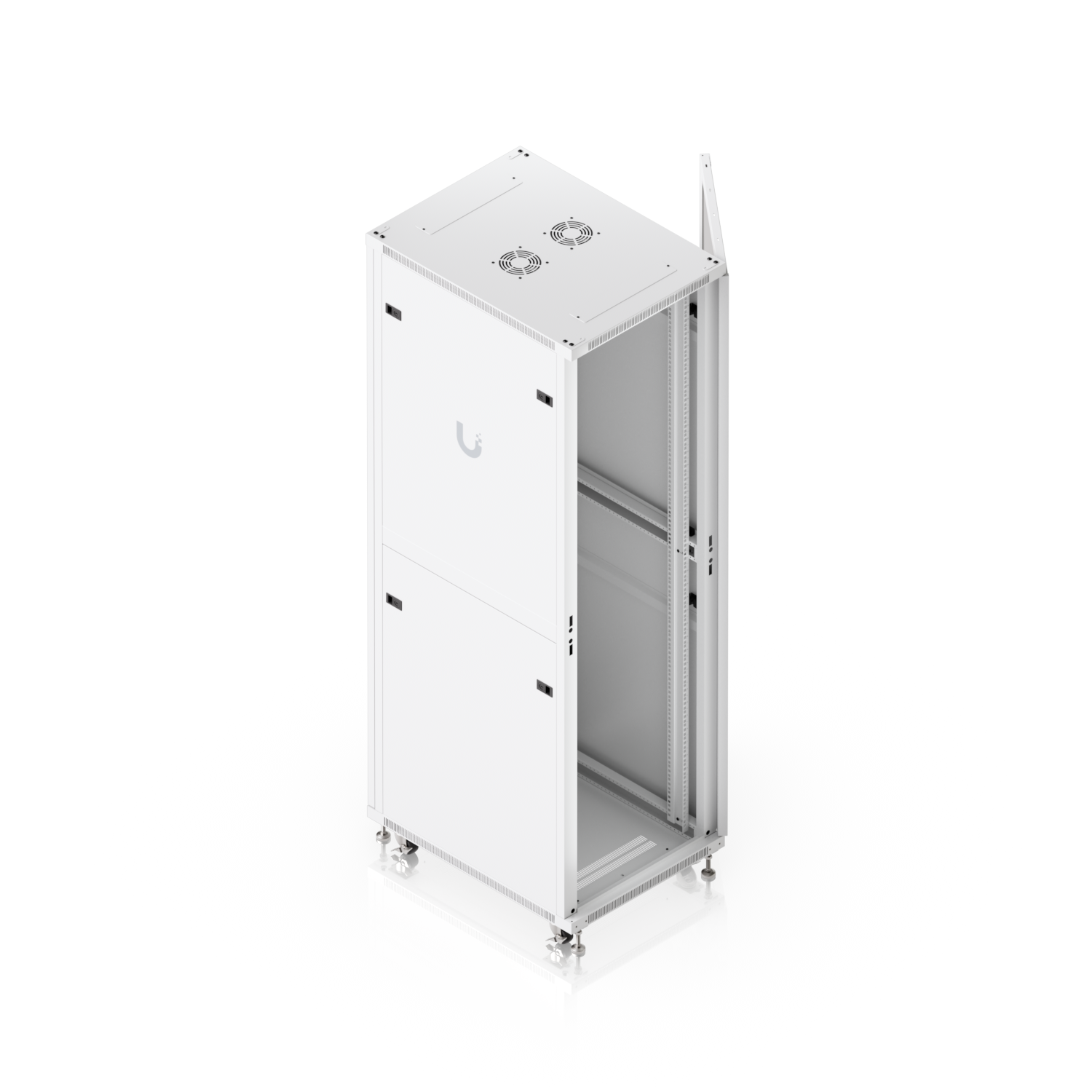 42U Rack Cabinet, 800 mm, Glass Door, mynd 13 af 14