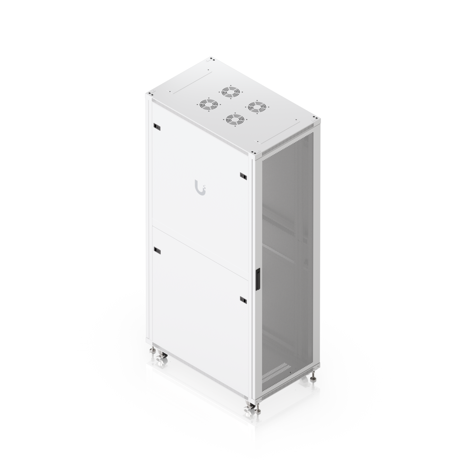 42U Rack Cabinet, 1,000 mm, Perforated Door, mynd 13 af 14