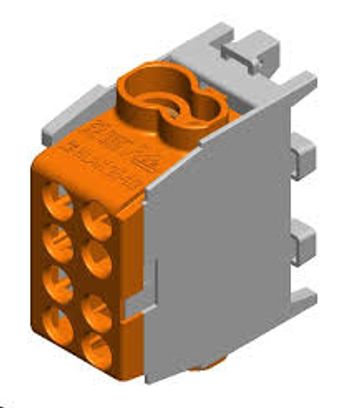 2080139 HLAK Tengiklossi 2x25+2x16mm² brúnn