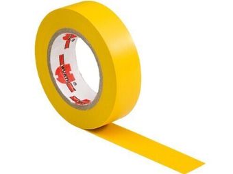 Einangrunarlímband 10m Gult