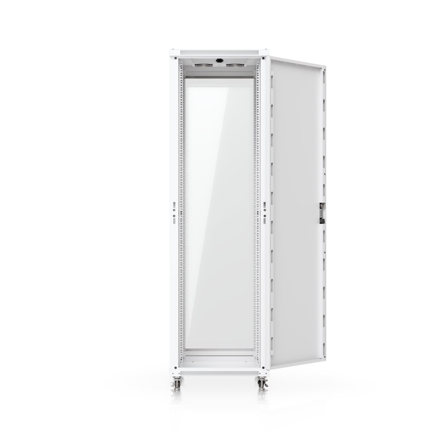 42U Rack Cabinet, 800 mm, Glass Door, mynd 8 af 14