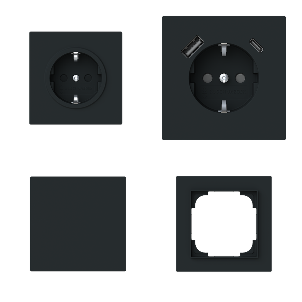 Art linear Black matt