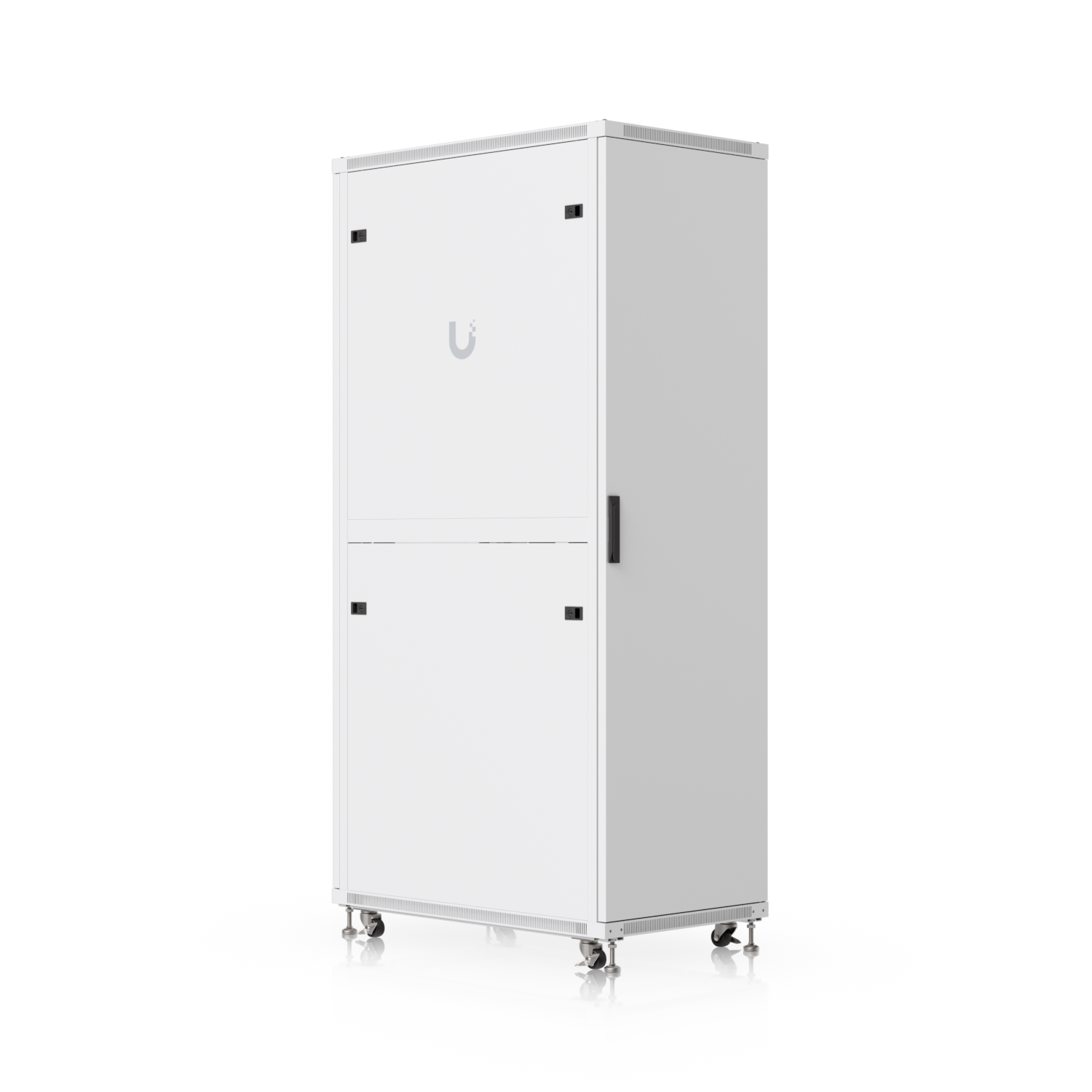 42U Rack Cabinet, 1,000 mm, Glass Door, mynd 6 af 14