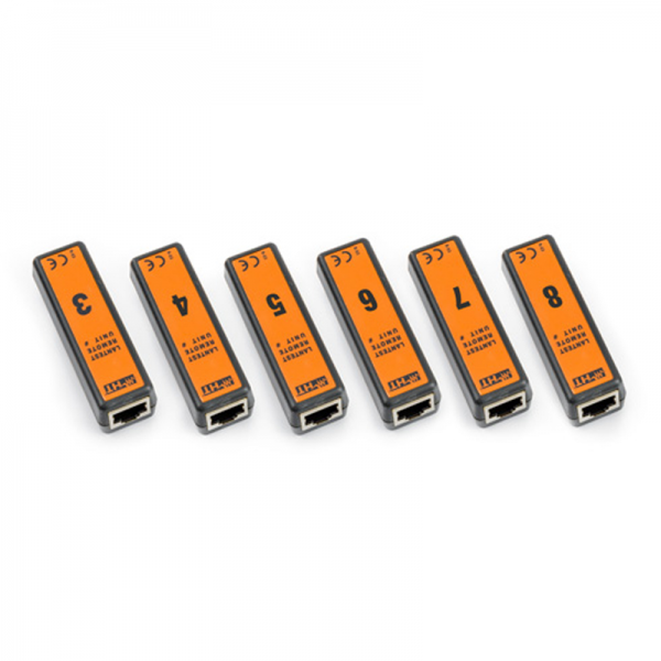 Remote ends 3 to 8