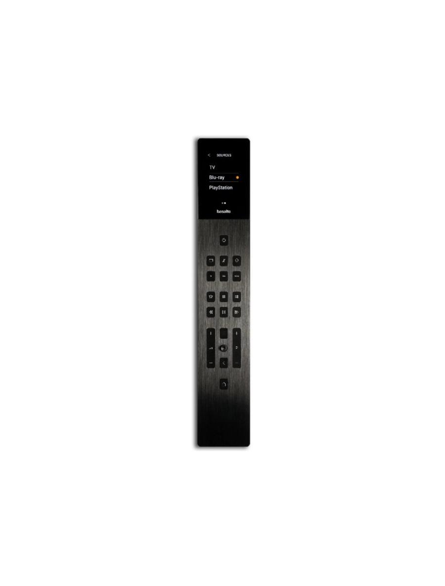 Miro remote control, brushed black