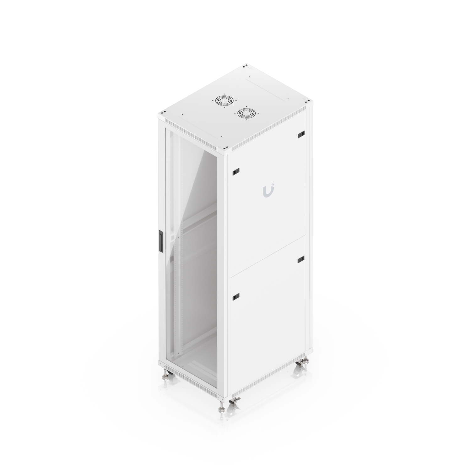 42U Rack Cabinet, 800 mm, Glass Door, mynd 14 af 14