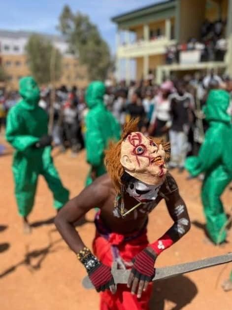 Theatrical Community performance in Mangu, Plateau state depicting the toll of violence.