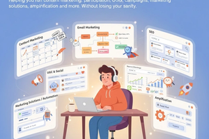 One-Person Marketing Team? These Tools Are Your Backup Crew 