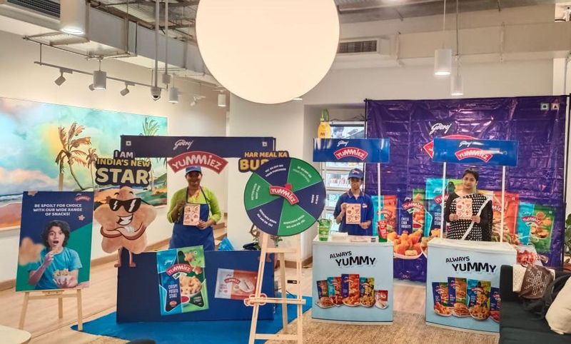 Godrej Yummiez FMCG sampling activation