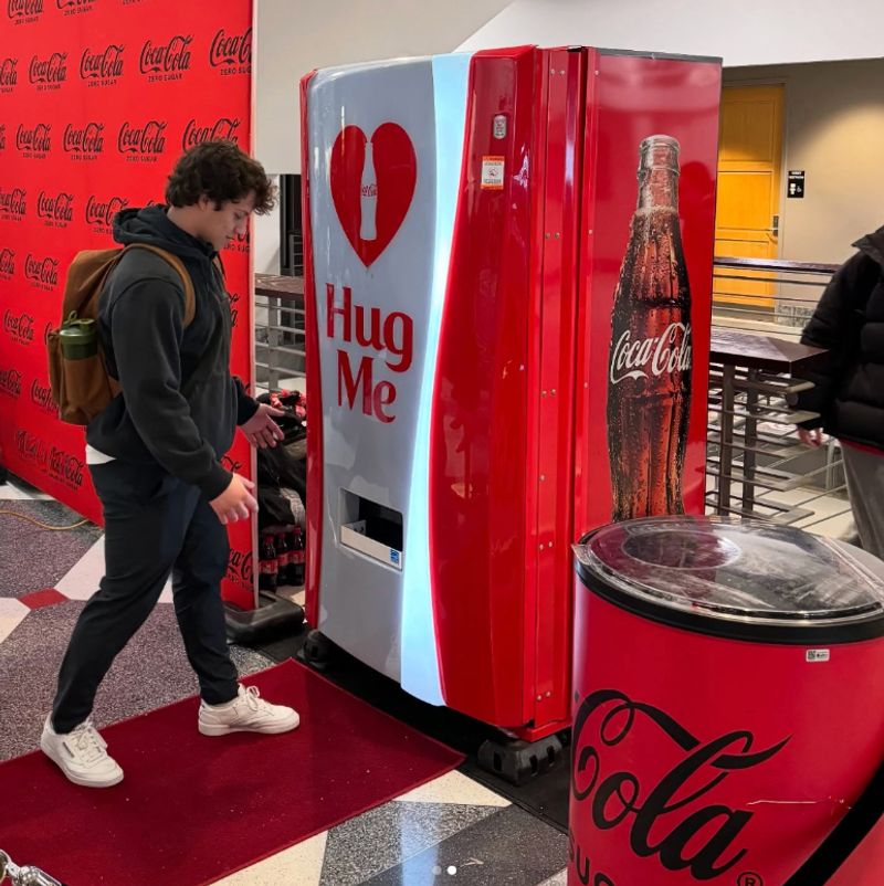 Coca-Cola’s Hug Machines
