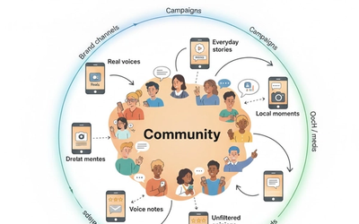 The audience is the engine. The brand is the amplifier.