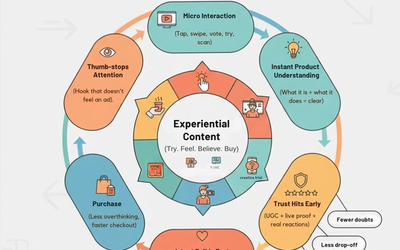 How Experiential Content Shortens the Sales Cycle for D2C Brands