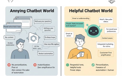 The Two Chatbot Worlds