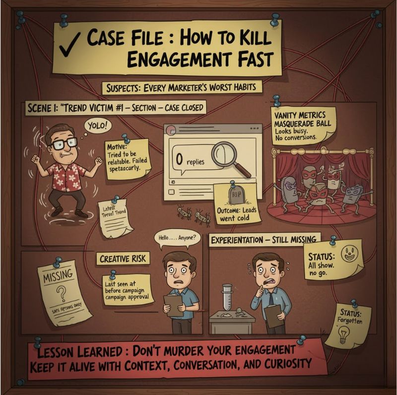 How to Kill Engagement Fast