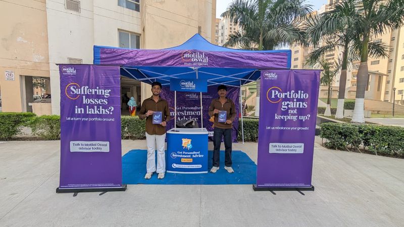 Motilal Oswal QR-based Demat account onboarding