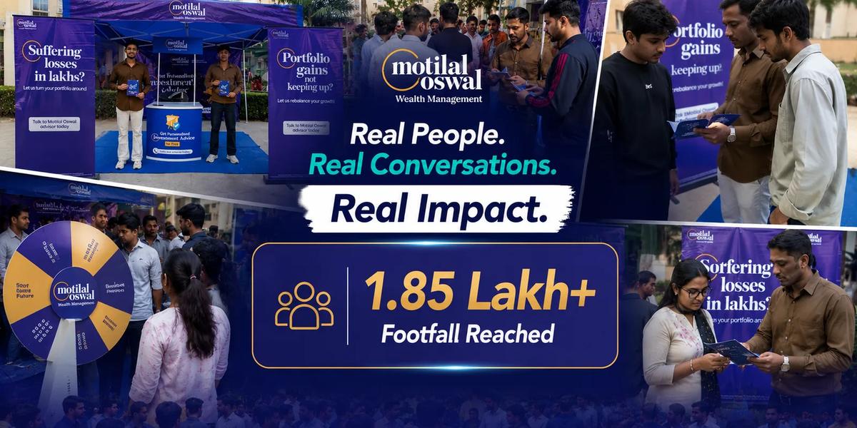 Motilal Oswal Wealth Check kiosk activation