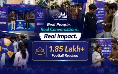 Motilal Oswal Wealth Check kiosk activation