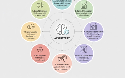 7 Ways Mid-Sized Brands Can Use AI Without Burning Money