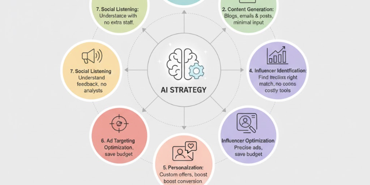 7 Ways Mid-Sized Brands Can Use AI Without Burning Money