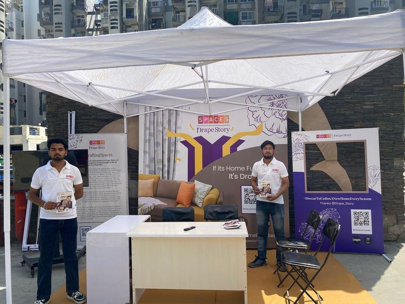 Drapestory's Experiential Campaign