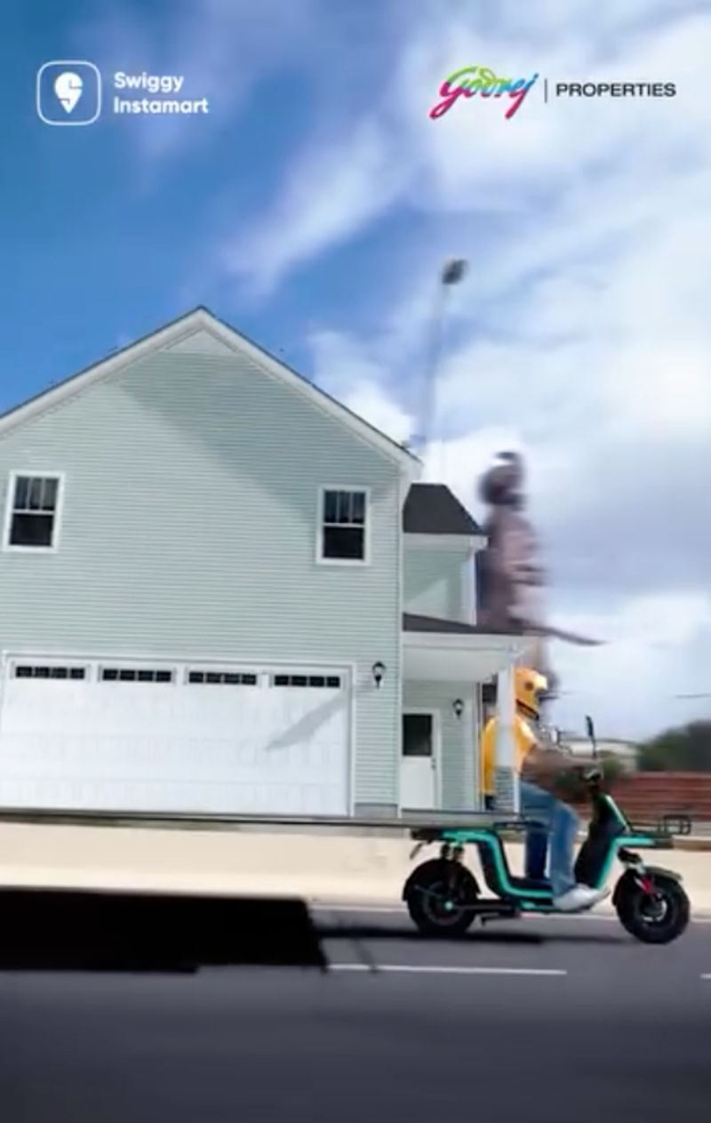 Godrej Properties X Swiggy Instamart Campaign