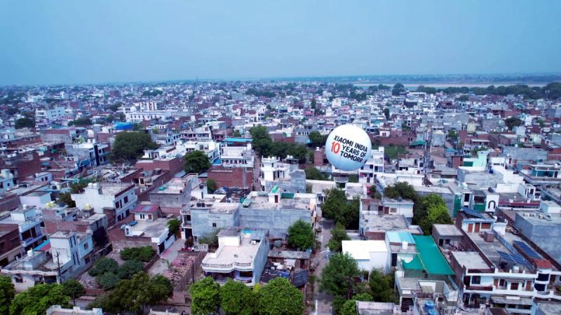Xiaomi #SpotTheBalloon activation across the city