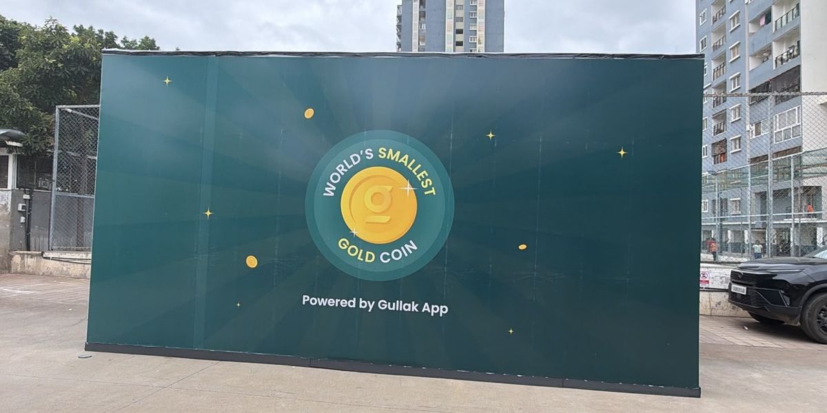Gullak Gold Maze activation helping residents understand digital gold savings